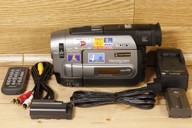 ☆ソニー CCD-TRV86 再生OK 撮影× 難あり ダビング向き Handycam SONY