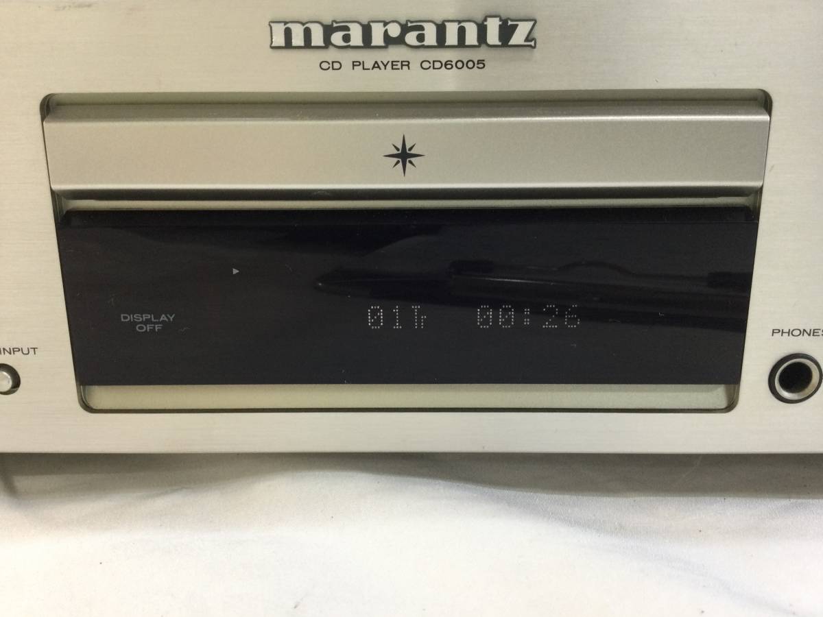 585 marantz マランツ CDプレーヤー CD6005 プリメインアンプ