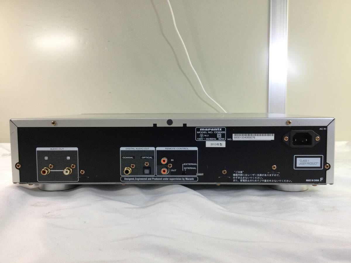 585 marantz マランツ CDプレーヤー CD6005 プリメインアンプ