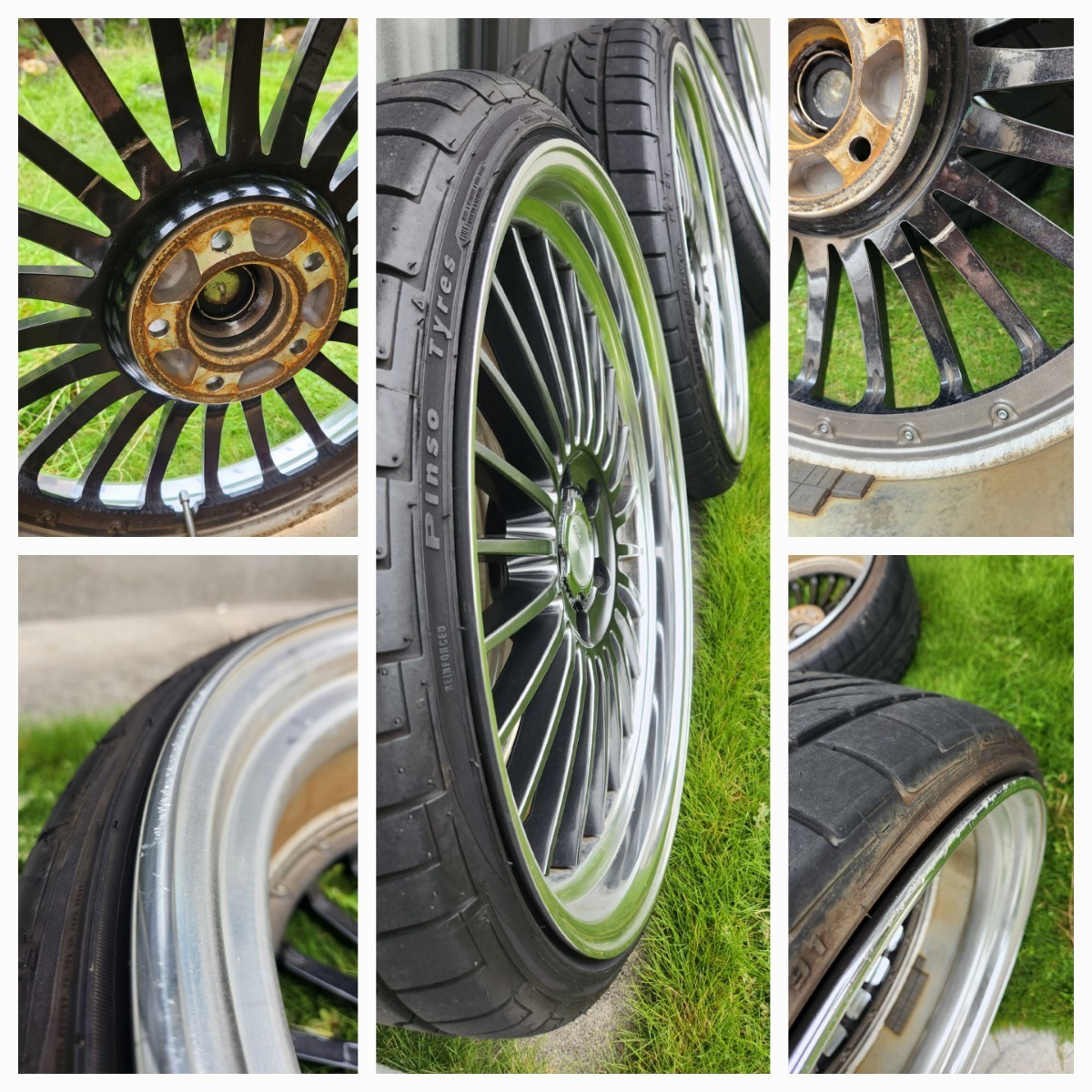 WORK Lanvec LF1 ワークランベックLF1 LANVEC LF1 20インチ 深リム 