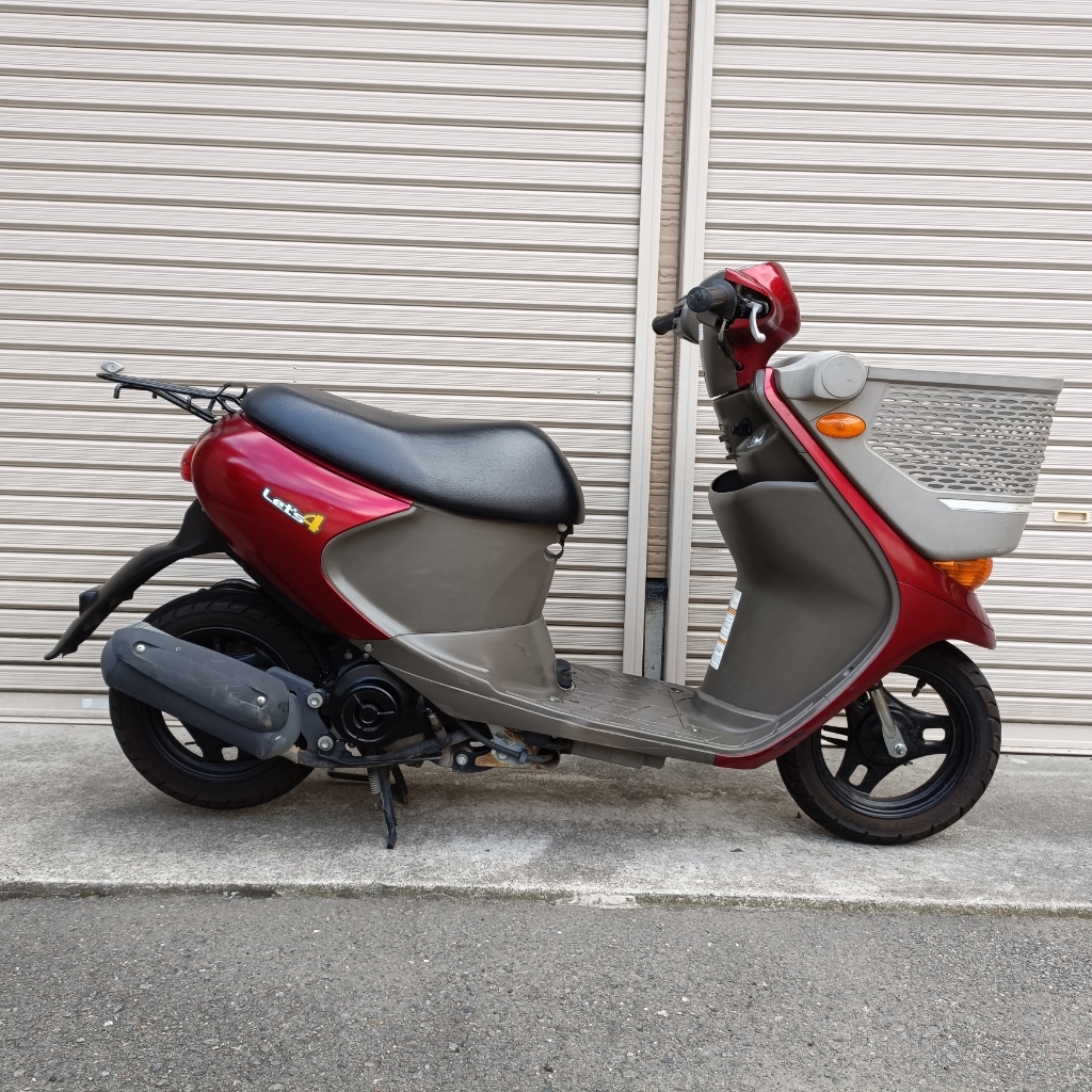 レッツ4バスケット - 4ストFI 原付 大阪 大阪府 枚方市のレッツ4 