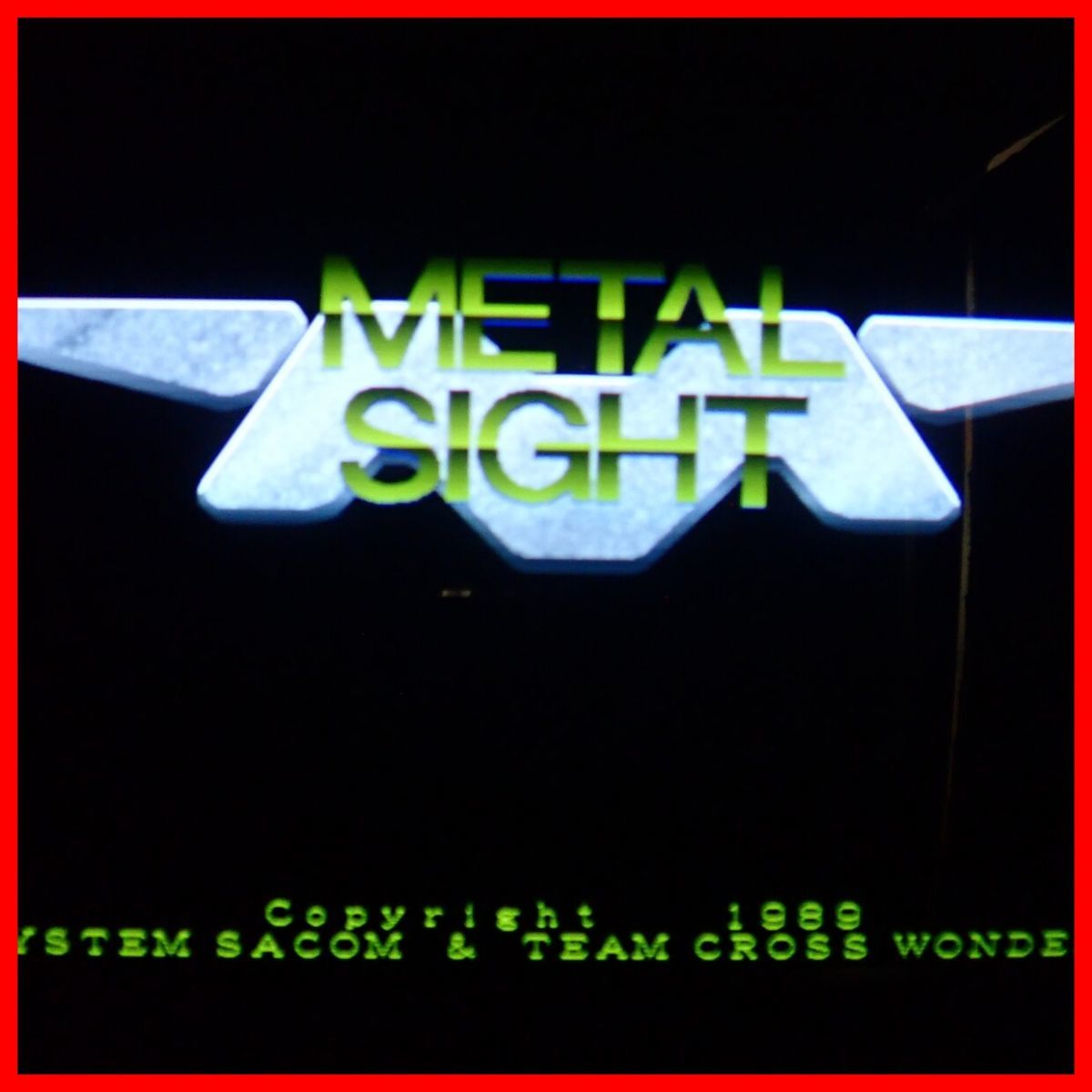 システムサコム　x68000用 L SIGHT ◇X68000 5インチFD METAL SIGHT メタルサイト SACOM システムサコム