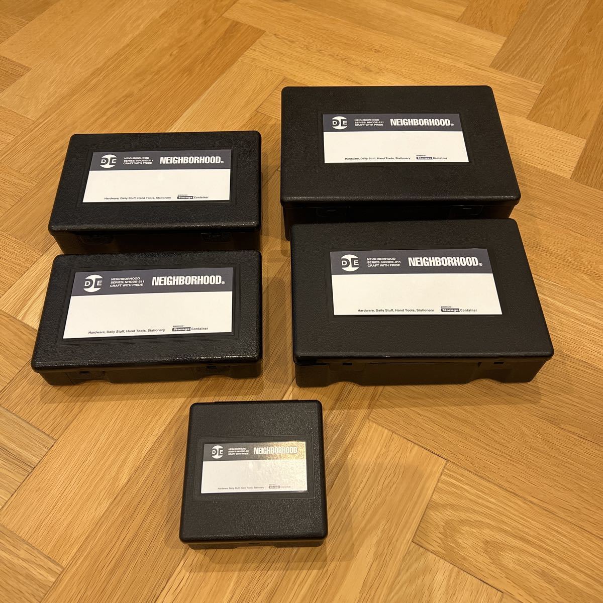 21SS ネイバーフッド STORAGE CONTAINER SET コンテナ