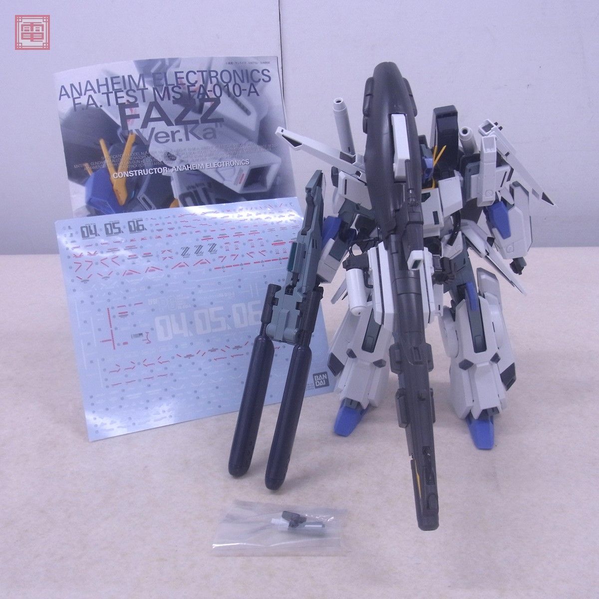 組立済 バンダイ MG 1/100 FAZZ Ver.Ka ガンダムセンチネル BANDAI 