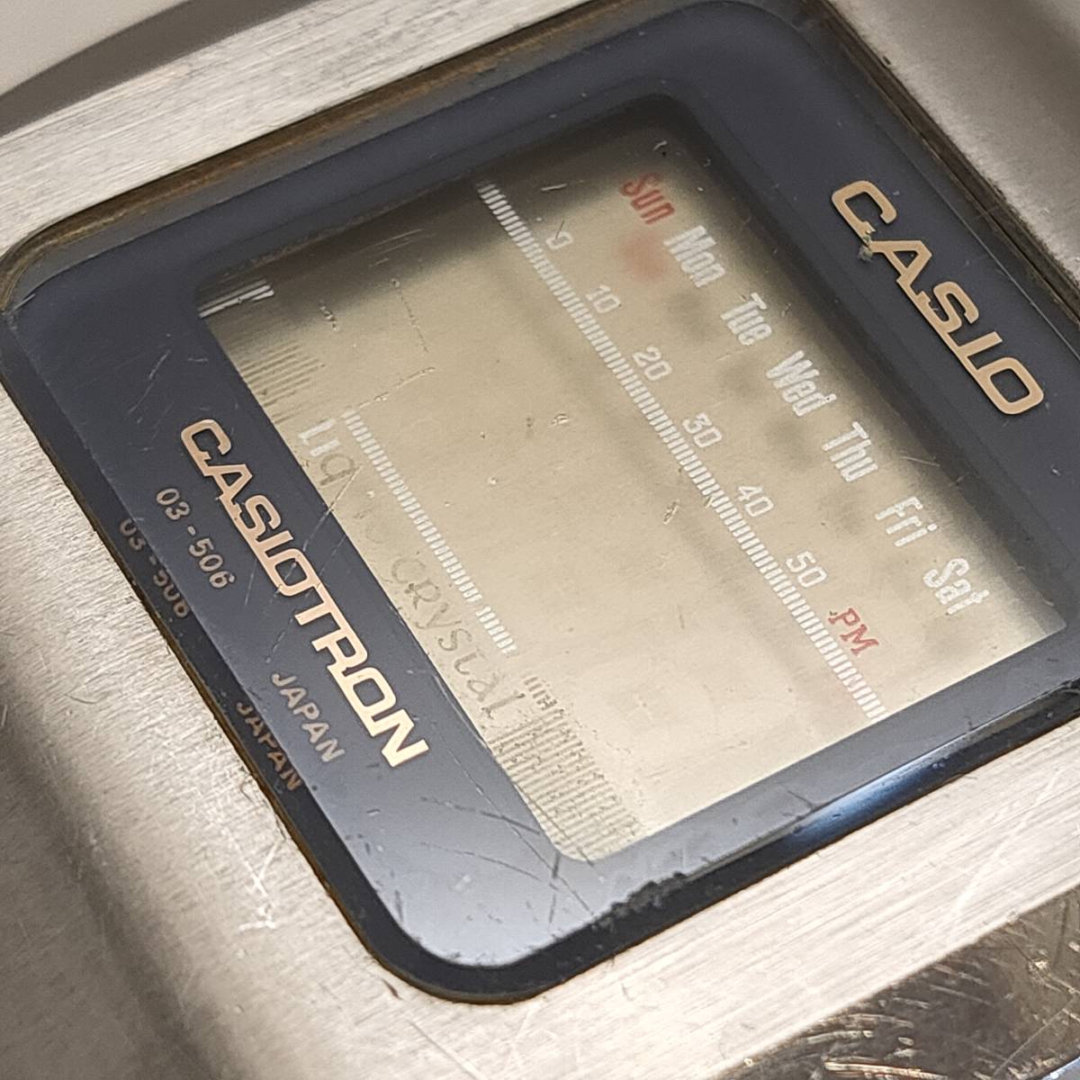○カシオ CASIO カシオトロン CASIOTRON 03-503 クオーツ メンズ 