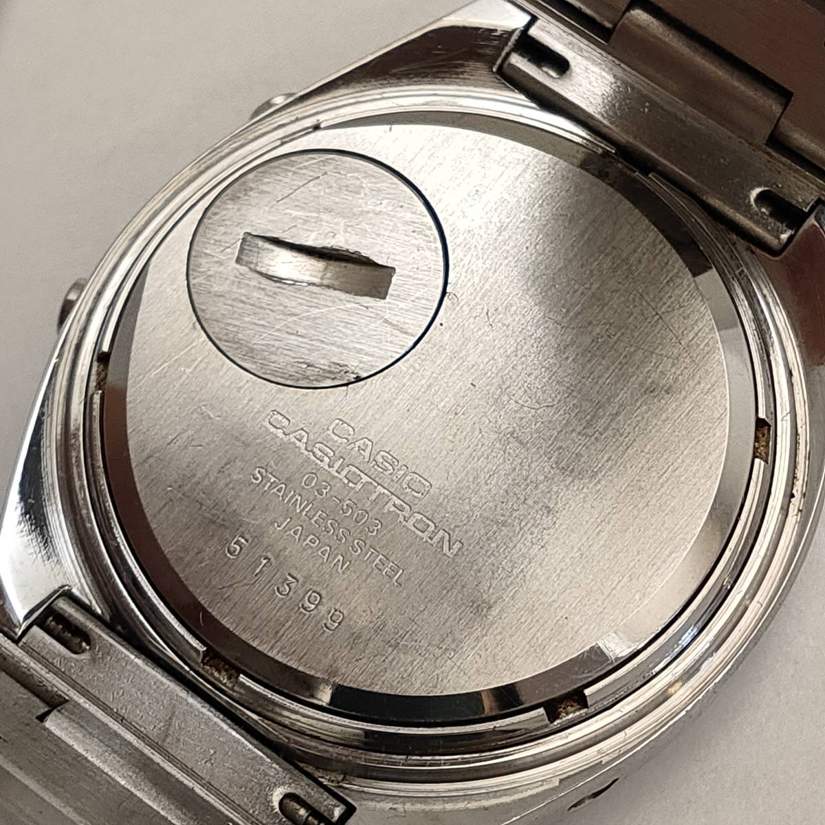 ○カシオ CASIO カシオトロン CASIOTRON 03-503 クオーツ メンズ