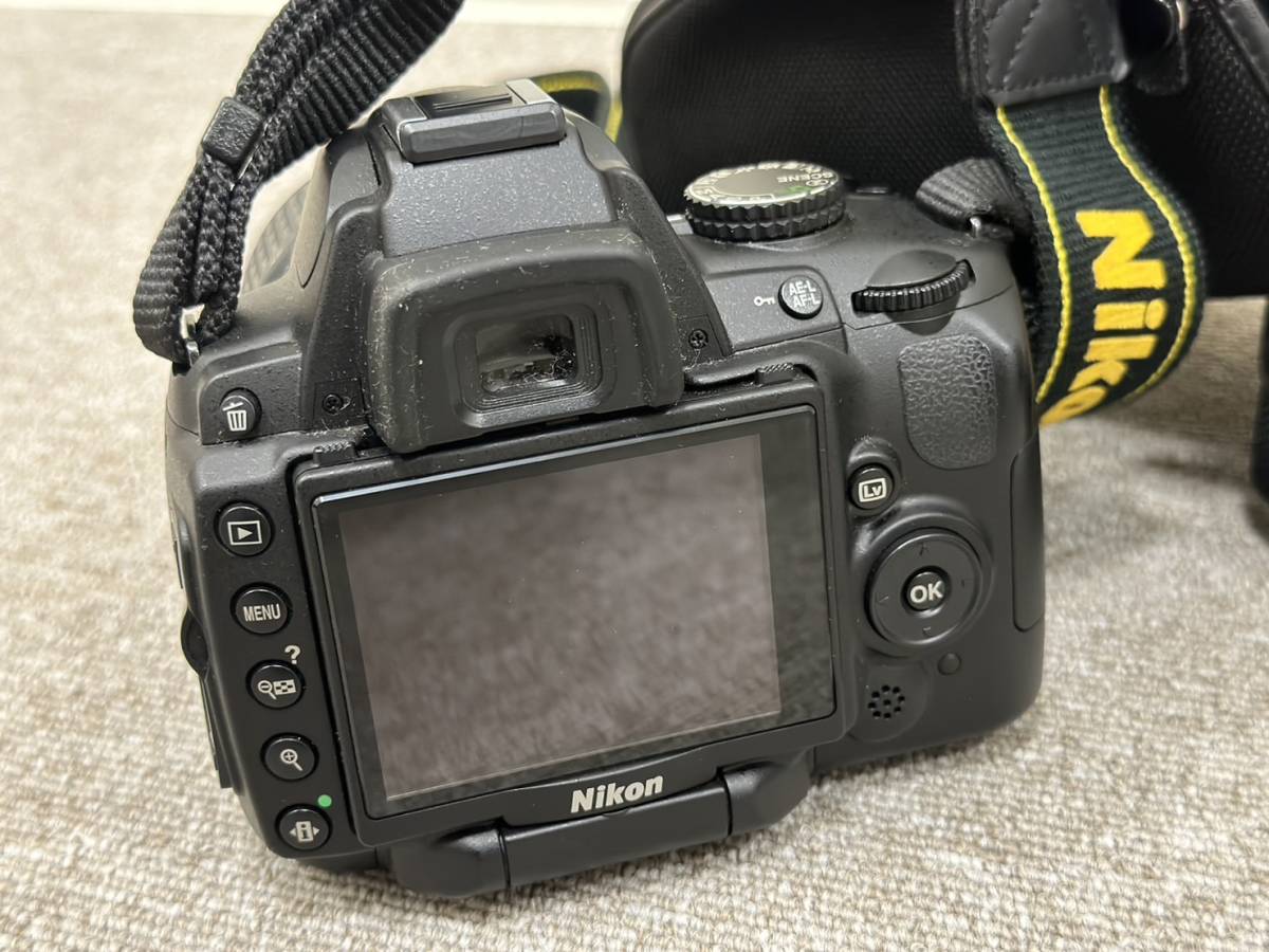 T【中古】ニコン NIKON デジタル一眼レフカメラ D5000 ダブルズーム 
