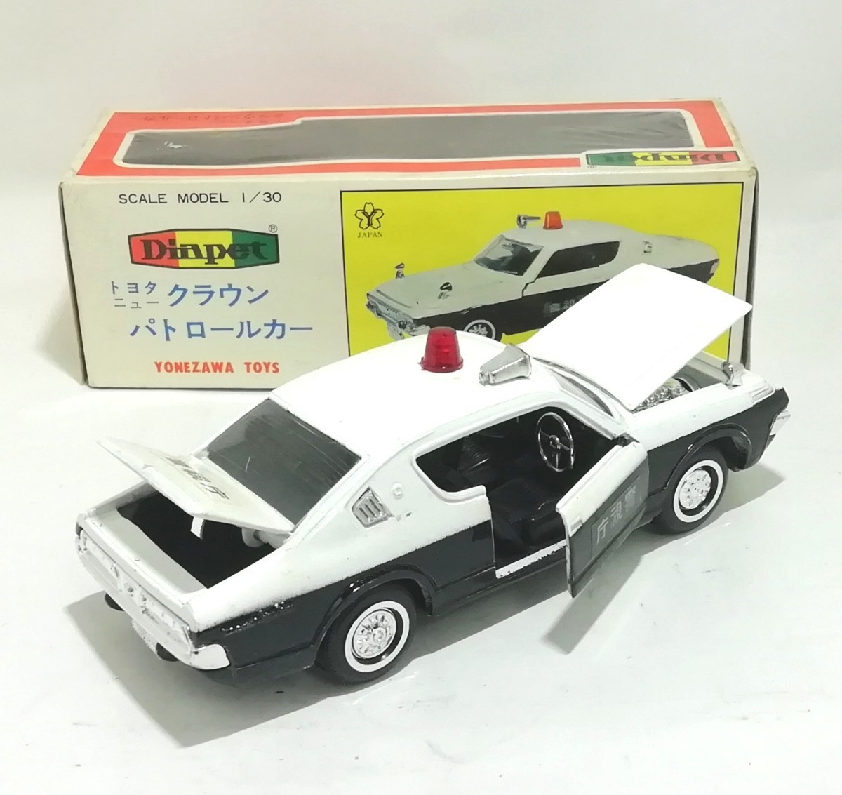 ダイヤペット 12-0606 トヨタ ニュー クラウン パトロールカー 1/30