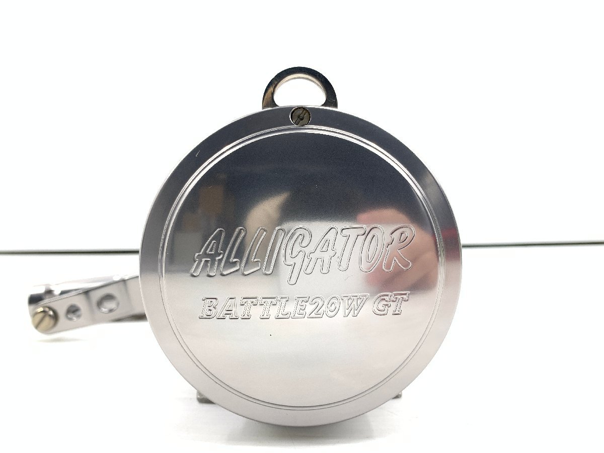 美品 ALLIGATOR アリゲーター技研 BATTLE 20WGT バトル シルバー 大物