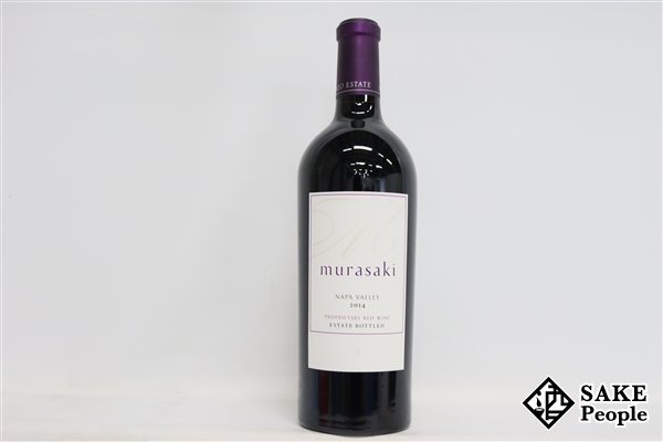 □注目! ケンゾー エステイト 紫 murasaki 2014 750ml 15.2％ アメリカ 赤