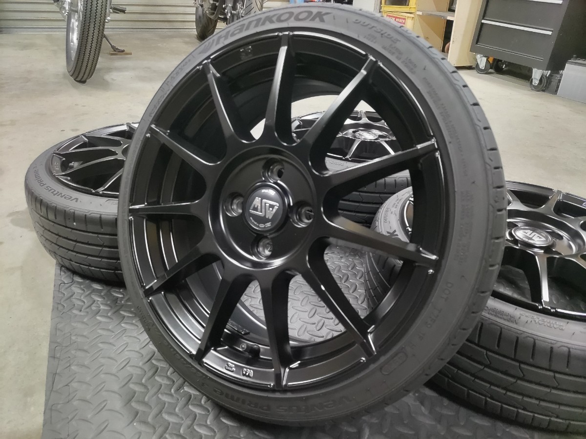 バリ山！16インチアルミホイール タイヤ付き 165/45R16 軽自動車