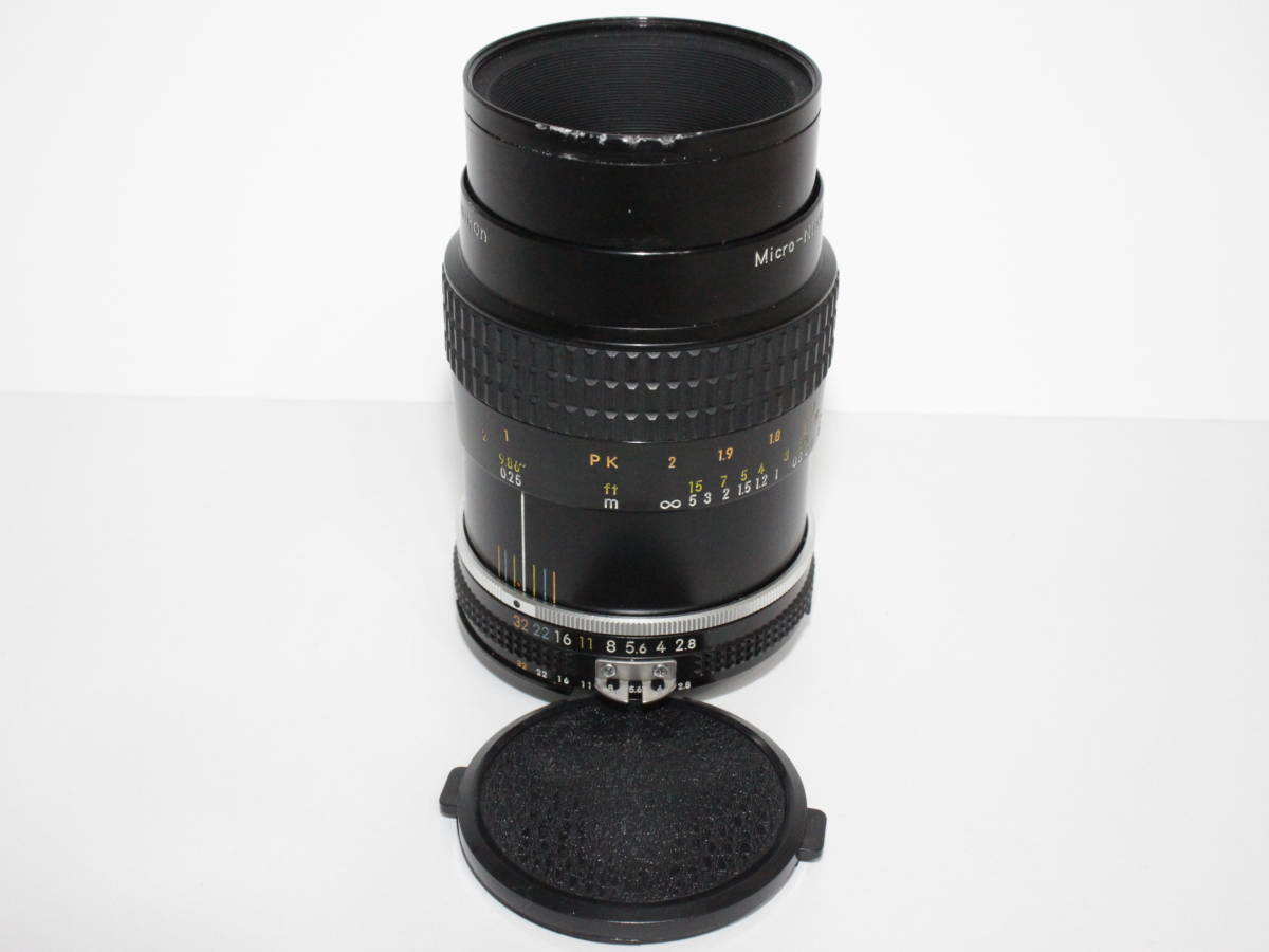☆超極上品☆Micro-NIKKOR 55mm 2.8 (Ai-s) 高級マクロレンズ 55mm Nikon