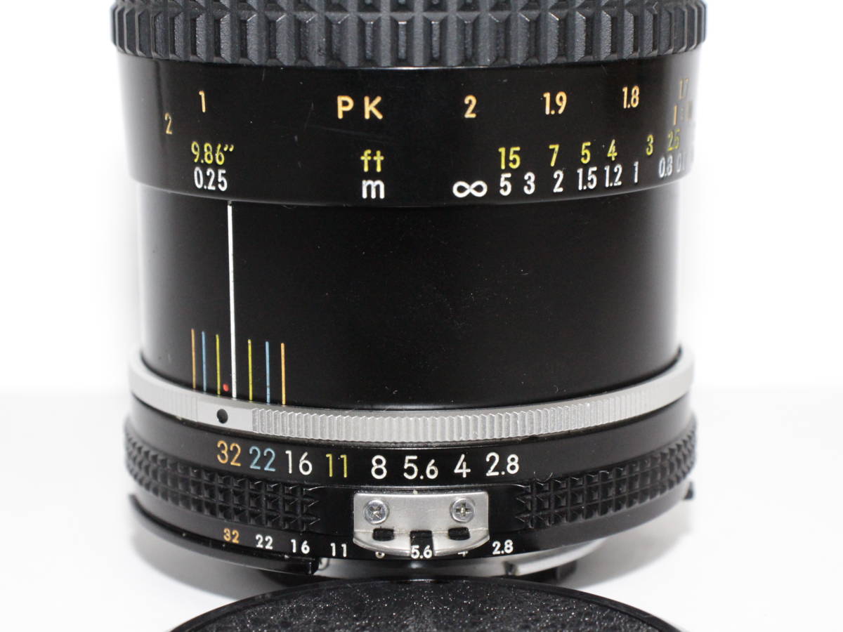 ☆超極上品☆Micro-NIKKOR 55mm 2.8 (Ai-s) 高級マクロレンズ 55mm Nikon