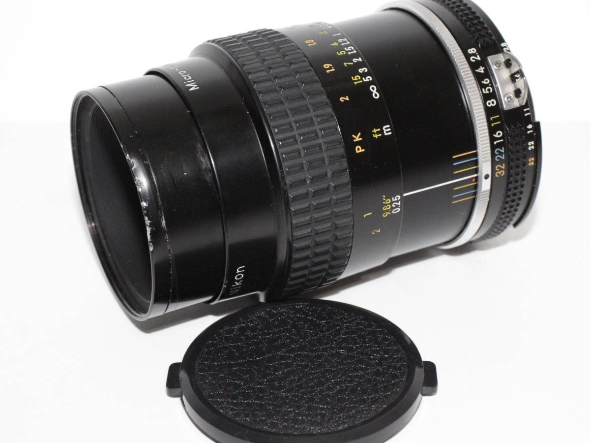 ☆超極上品☆Micro-NIKKOR 55mm 2.8 (Ai-s) 高級マクロレンズ 55mm Nikon