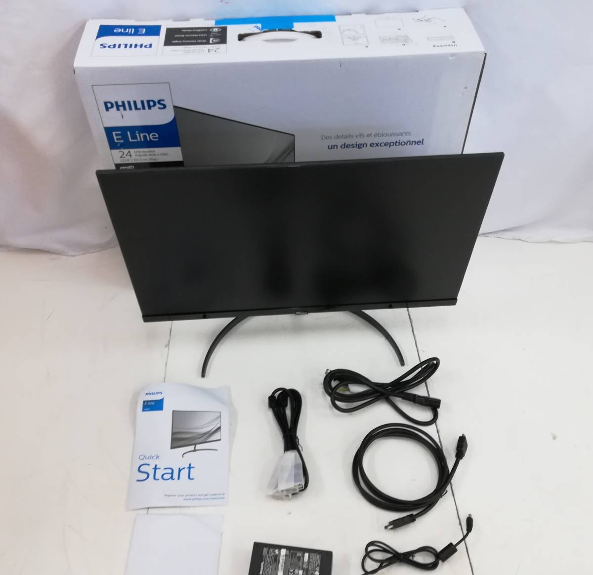 PHILIPS モニター ディスプレイ 241E9/11 (23.8インチ/IPS/スリム