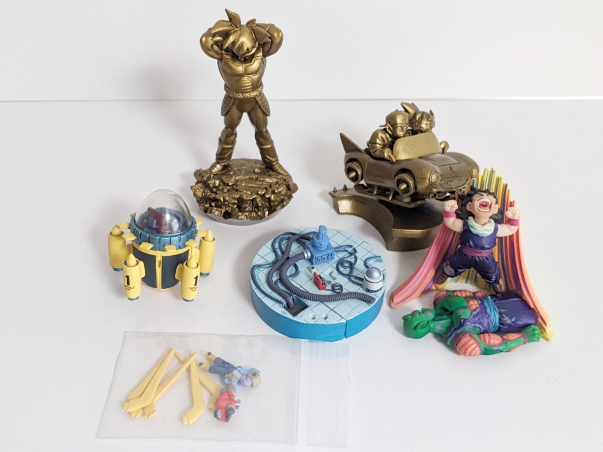 ドラゴンボール カプセルドラカプ 激闘・Z戦士総集編 4種（彩色1 