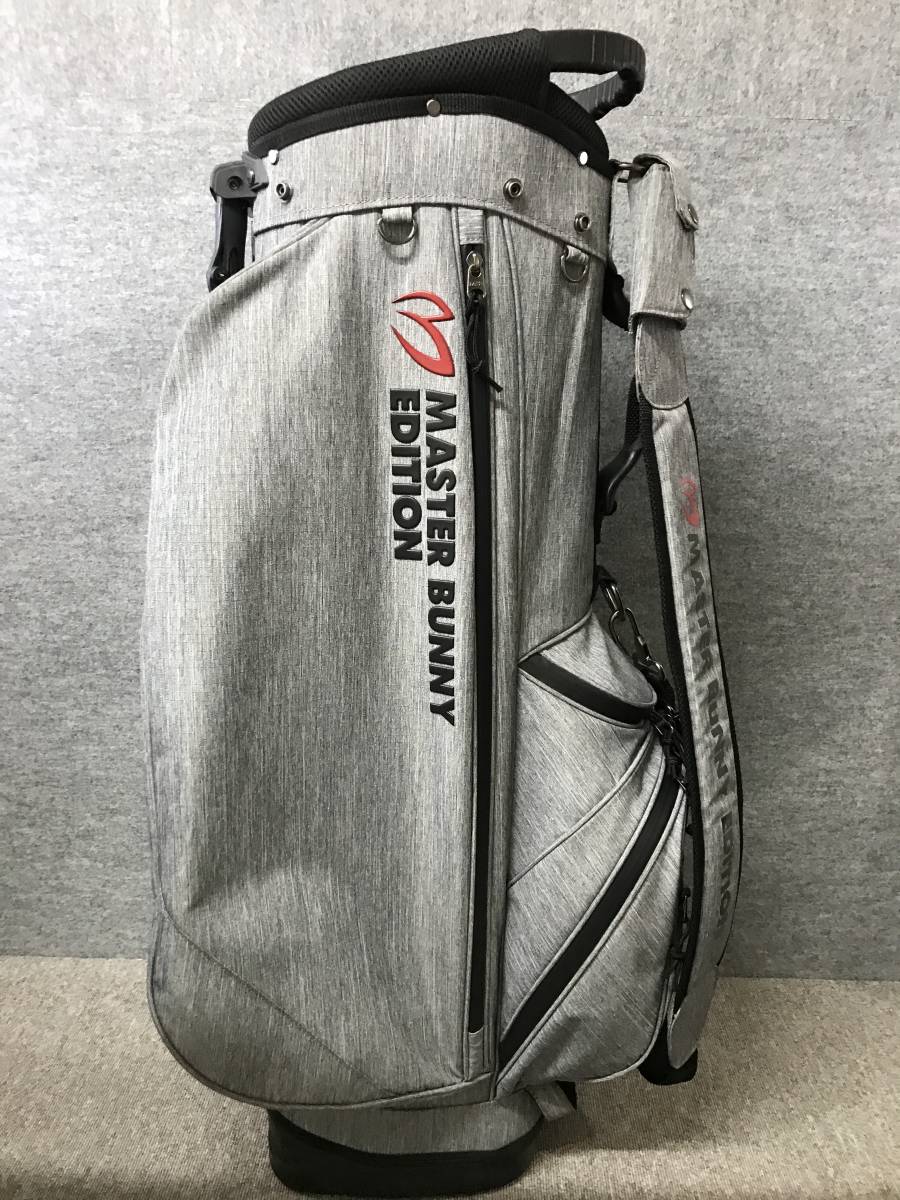 マスターバニーエディション スタンドキャディバッグ (2021) 9型 グレー MASTER BUNNY EDITION
