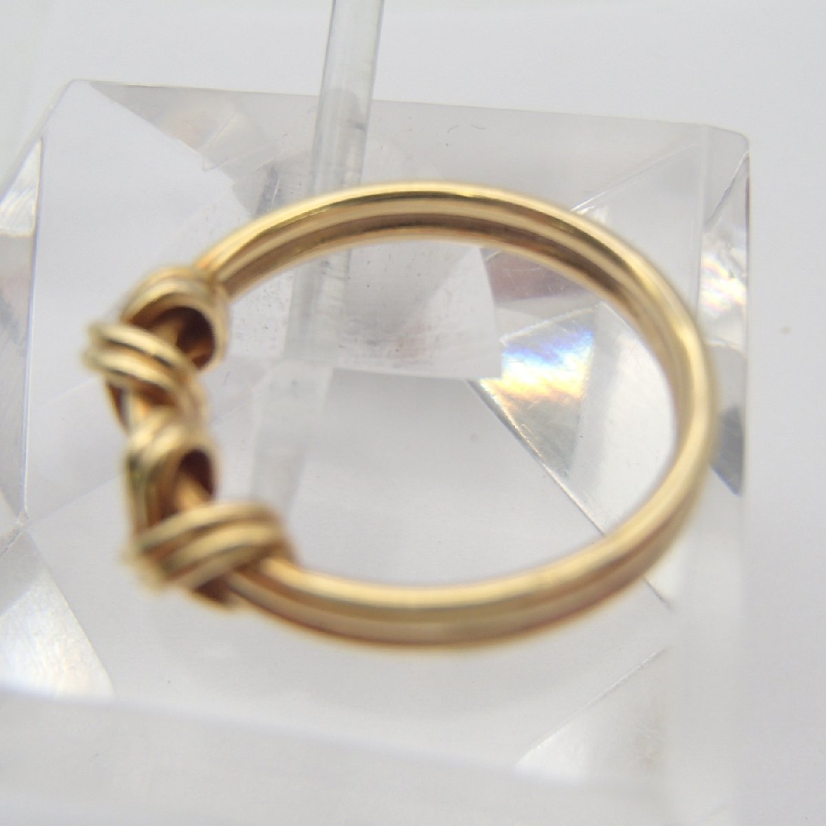 ◎Tiffany&Co. ティファニー シグネチャーリング/ 750 K18 重量約3.8g