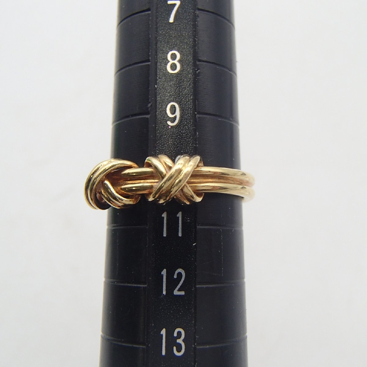 ◎Tiffany&Co. ティファニー シグネチャーリング/ 750 K18 重量約3.8g