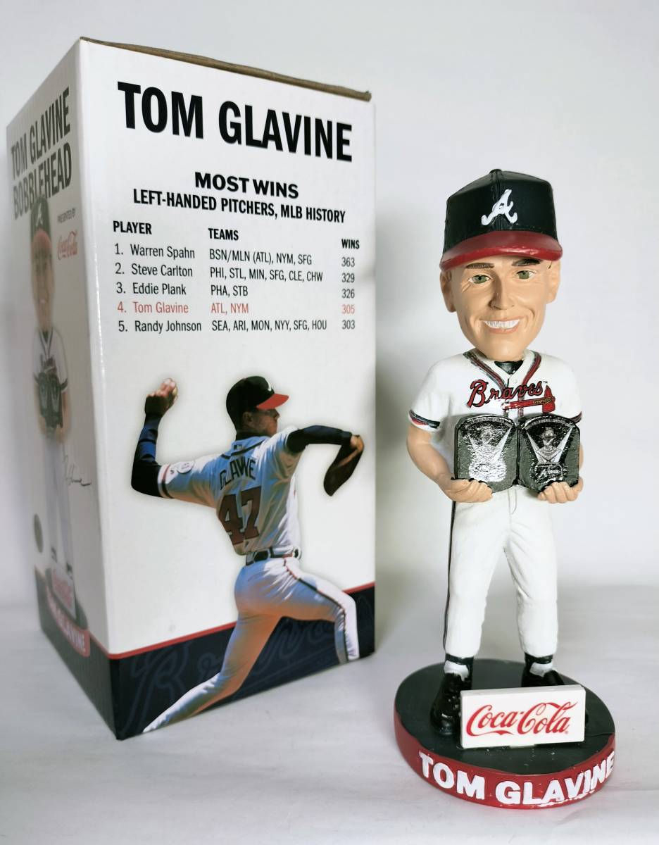 新品　ボブルヘッド人形　アトランタブレーブス　クローントルーパー トム・グラビン／”サイヤング賞” ボブルヘッド(バブルへッド