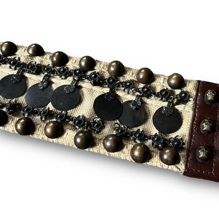 00s Share Spirit Archive Antique Ethnic belt シェアースピリット