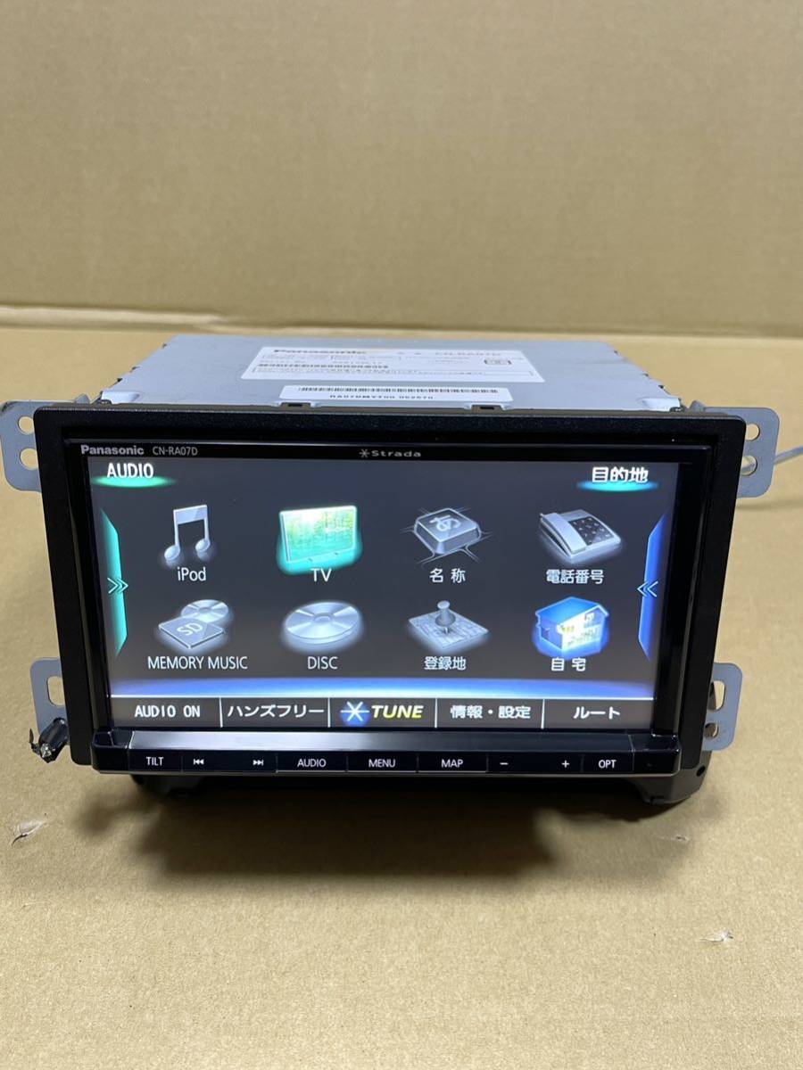パナソニックPanasonic Strada CN-RA07D ストラーダ メモリーナビ 