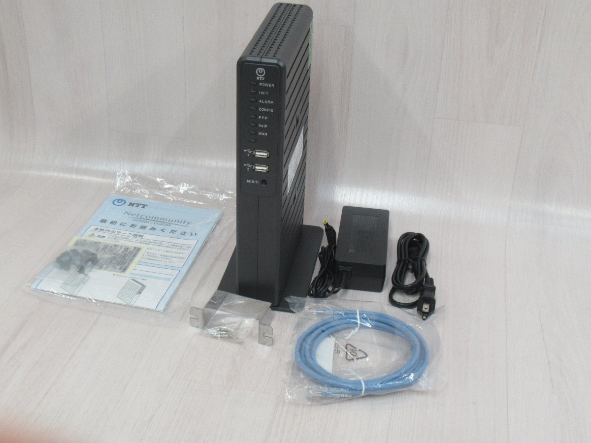 ☆動作確認済☆元箱、付属品全てあり☆初期化済☆ NTT Netcommunity