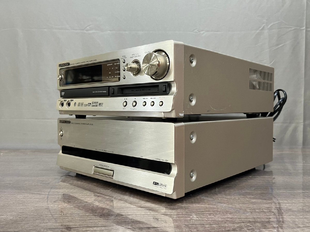 △7482 現状品 オーディオ機器 ミニコンポセット KENWOOD LS-AXD7 C 