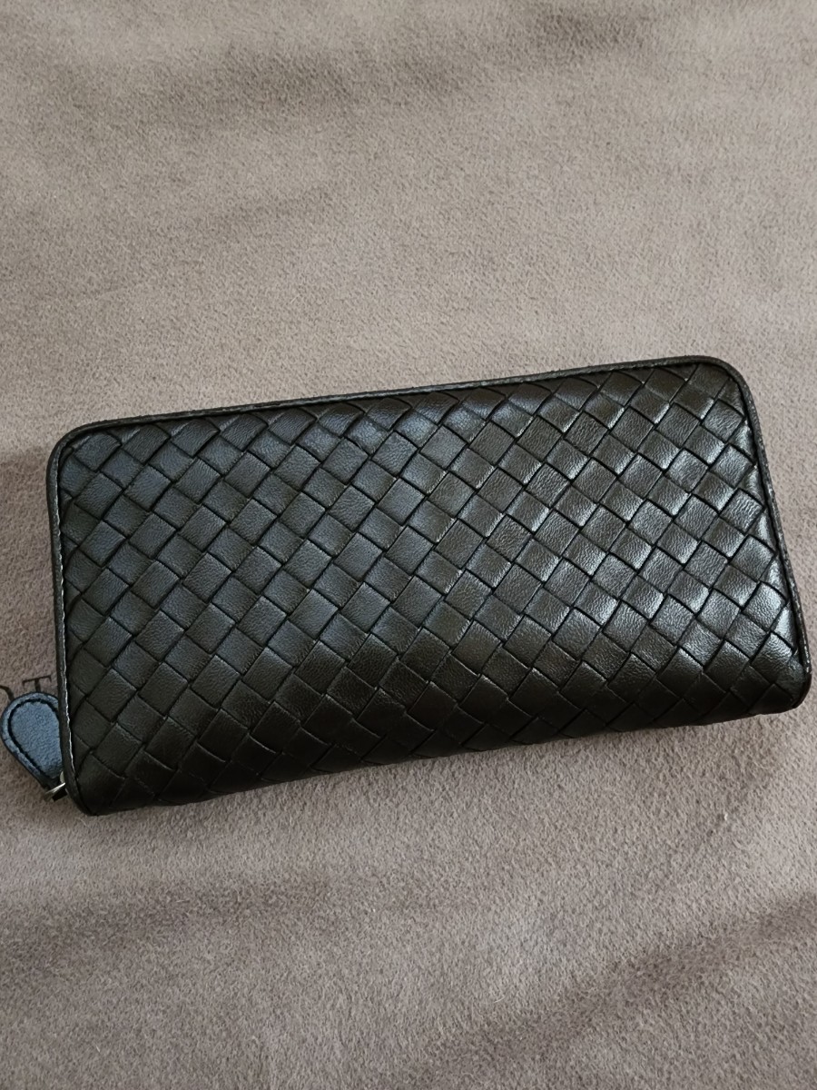 ボッテガヴェネタ 美品 ボッテガヴェネタ 長財布 イントレチャート