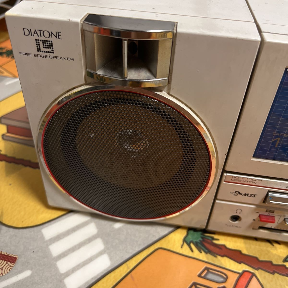 DIATONE TX-72W FM/AM ステレオラジオカセット 昭和レトロ DIATONE