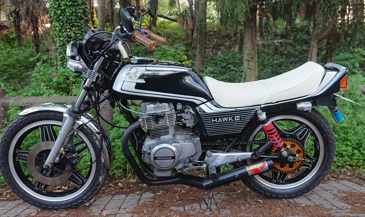 ホーク バブ ホーク2 Yahoo!オークション - 左出し CB250T CB400T 