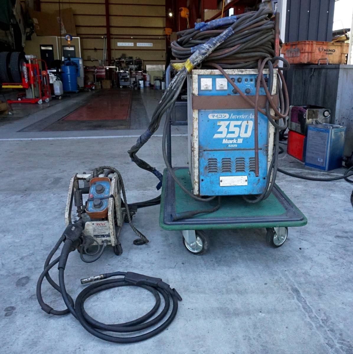 DAIHEN ダイヘン CPV-350 半自動溶接機 炭酸ガス アーク溶接 200V ジャンク品 手渡し可能 尾道市