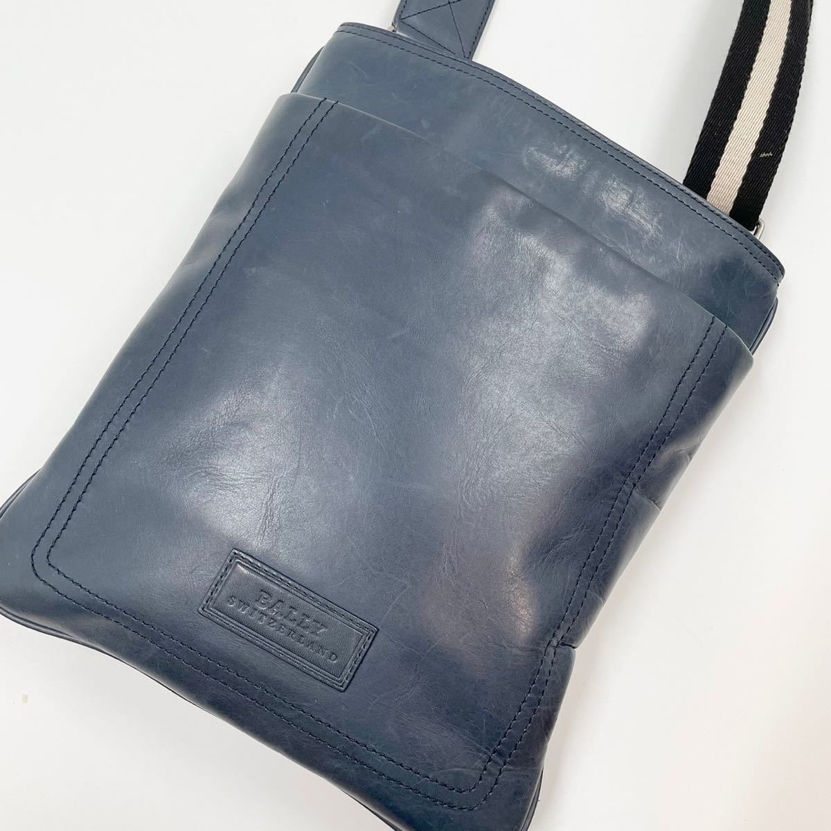 1円 【極希少カラー】 BALLY バリー ショルダーバッグ レザー トレスポ