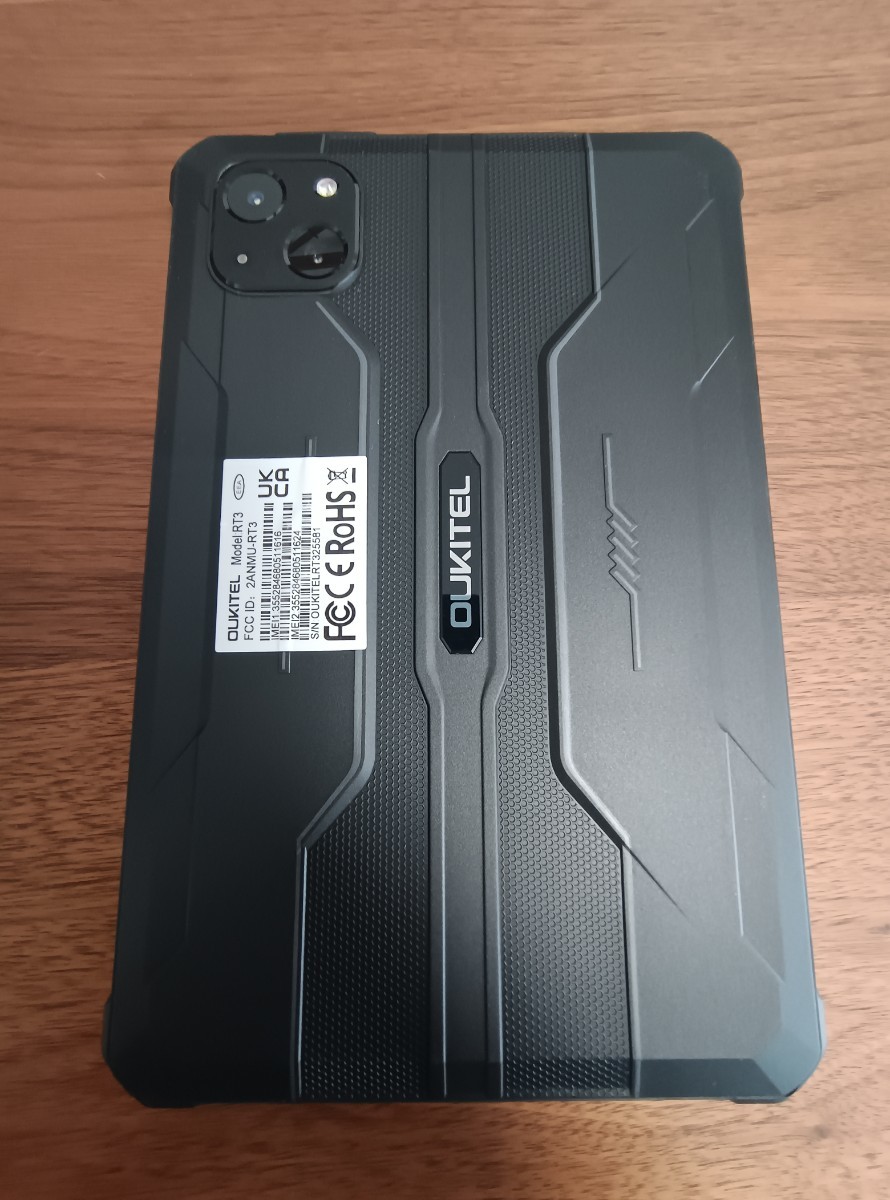 防水・防塵MIL規格] OUKITEL RT3 防水タブレット Android12 4GB