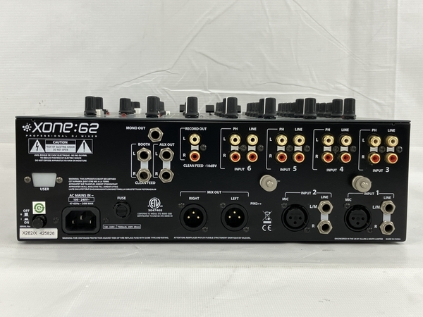 ALLEN&HEATH XONE:62 ミキサー プリアンプ 音響 アレンヒース 中古