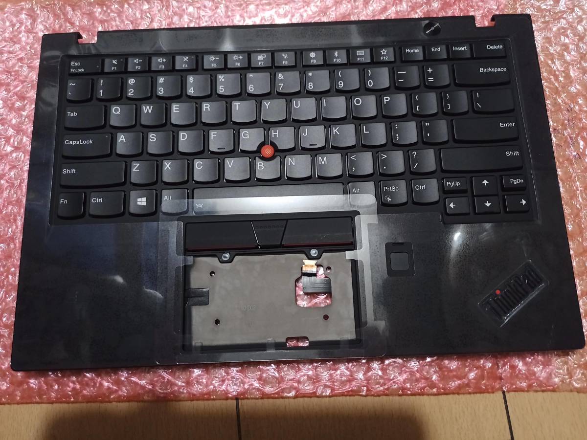 Lenovo Thinkpad X1 Carbon 2018 Gen6 g6 英語キーボード パームレスト トップカバー