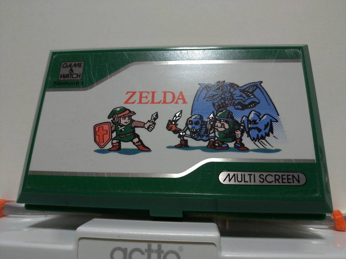 美品】任天堂ゲームウォッチゼルダ箱説付 ZL-65