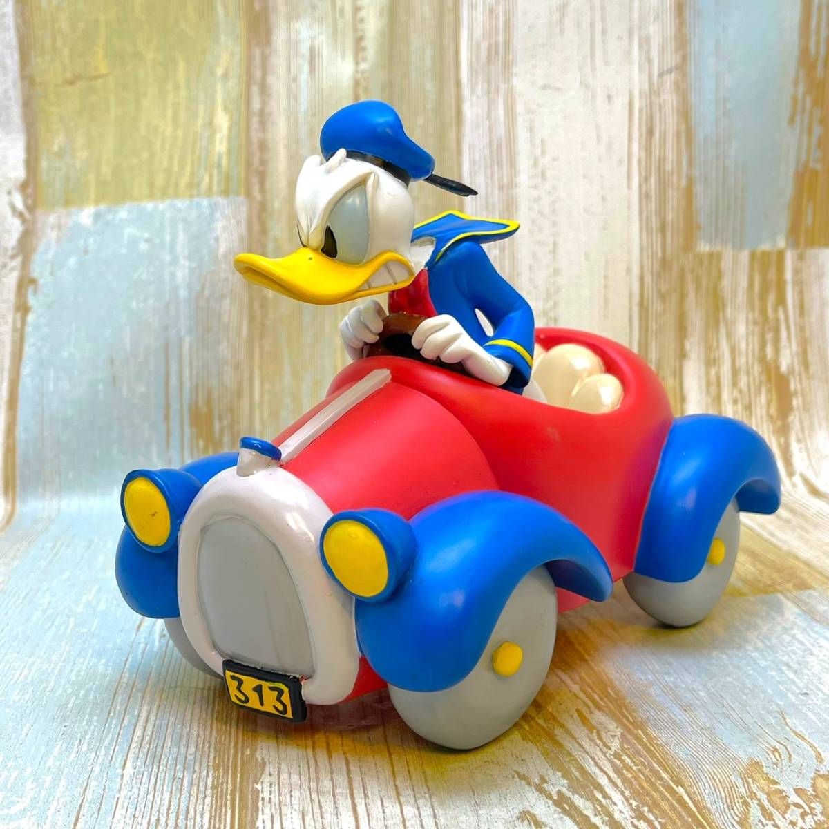 激レア ドナルドダック Donald Duck 赤い車 Donald in Car RUTTEN 