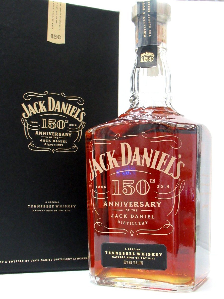 □未開栓 JACK DANIEL'S ジャックダニエル 150周年記念ボトル