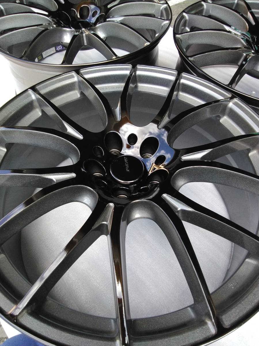 レイズ ホムラ RAYS HOMURA 2×7 20×8.5J 45 pcd 114.3 中古 20インチ 