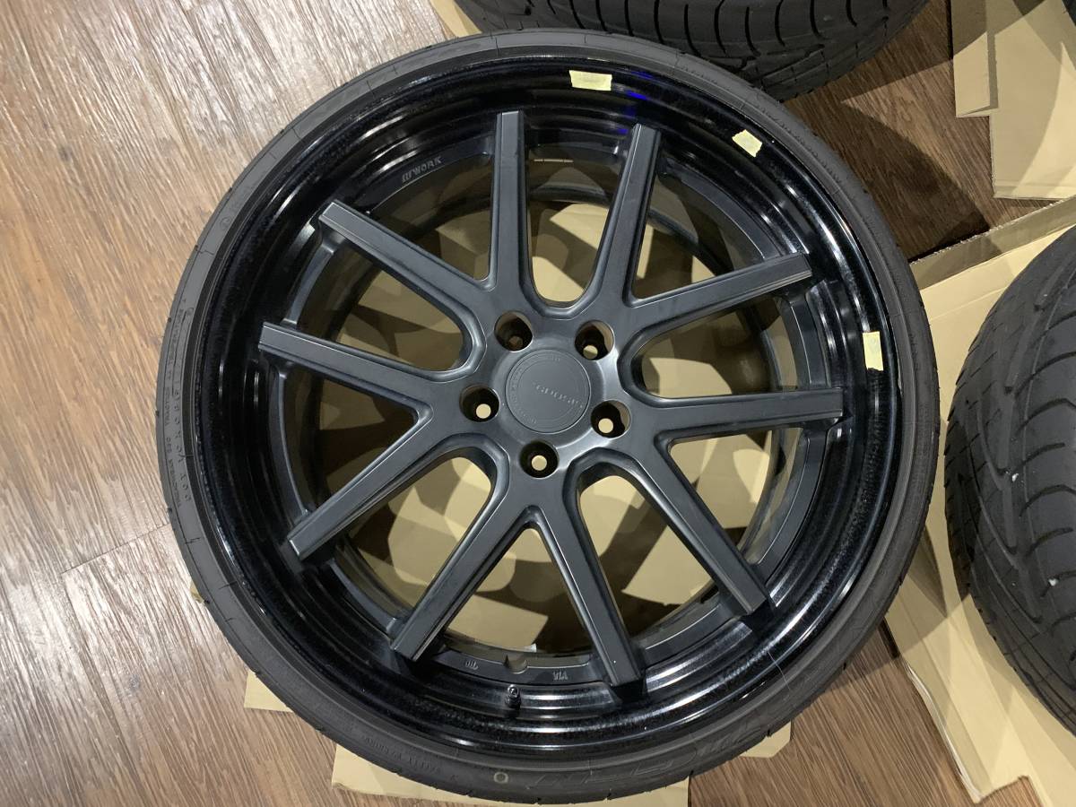 ワーク WORK グノーシス CV203 20インチ カットアルマイト 中古 タイヤ 
