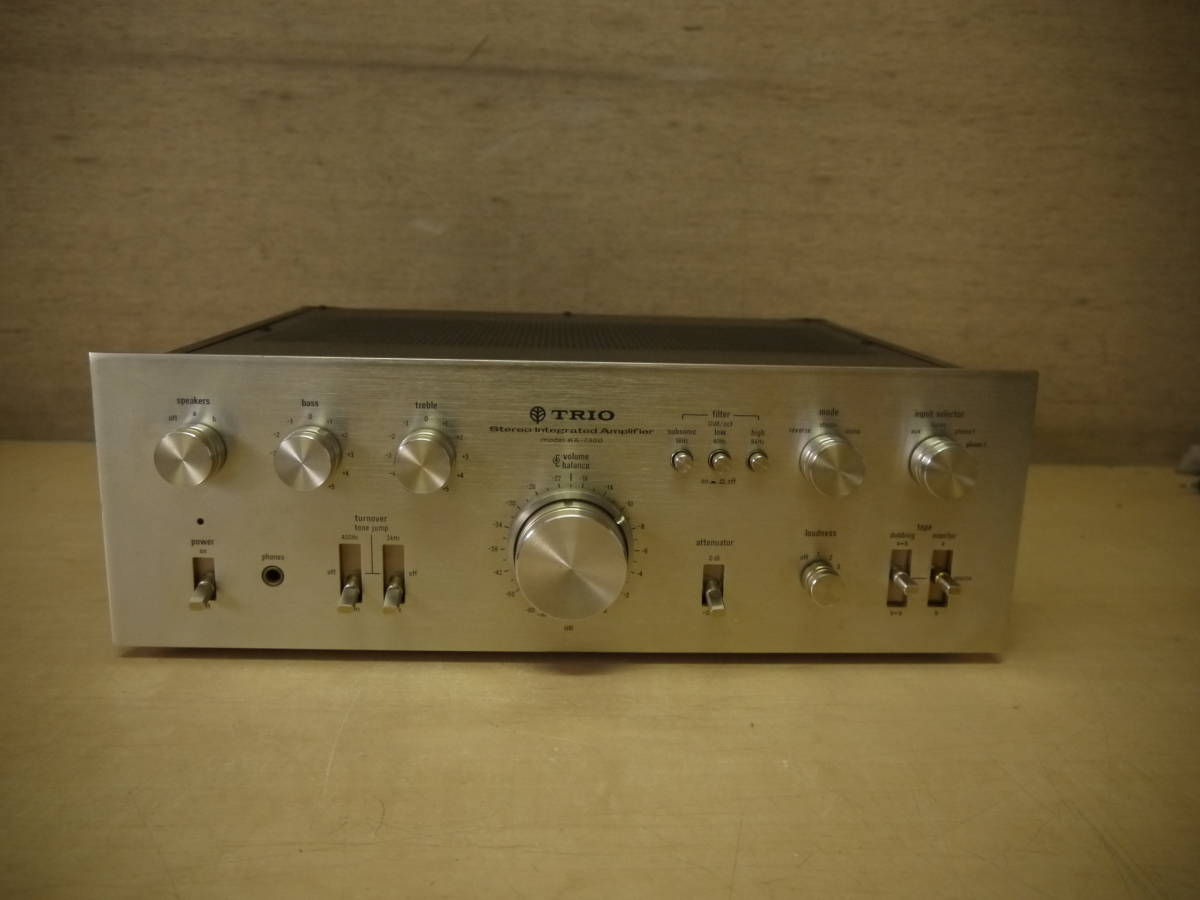 TRIO トリオ KA-7300 プリメインアンプ　本体のみ 現状品 