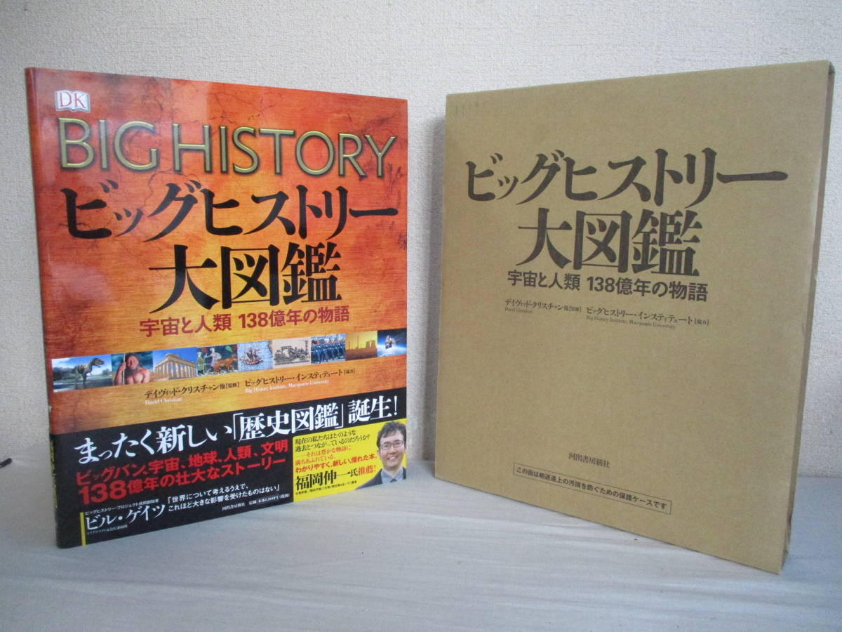 A2 ビッグヒストリー大図鑑 宇宙と人類138億年の物語 帯付き 初版 河出 