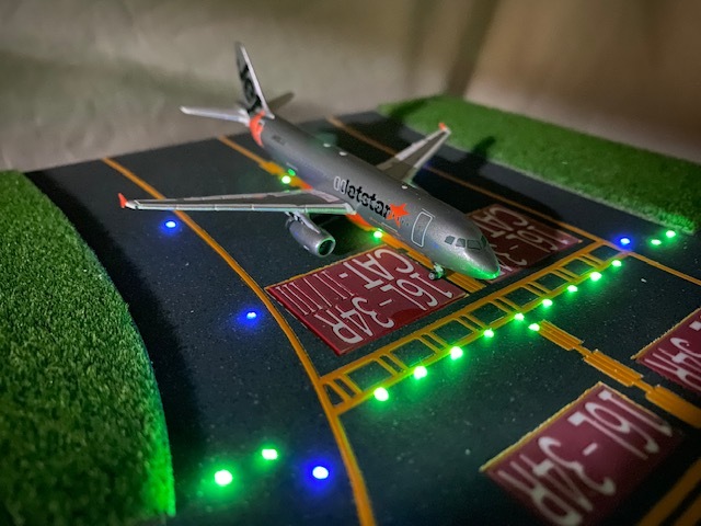 Delta Roteiro(ロテイロ) Groove 羽田空港再現 滑走路 C滑走路 RWY34R