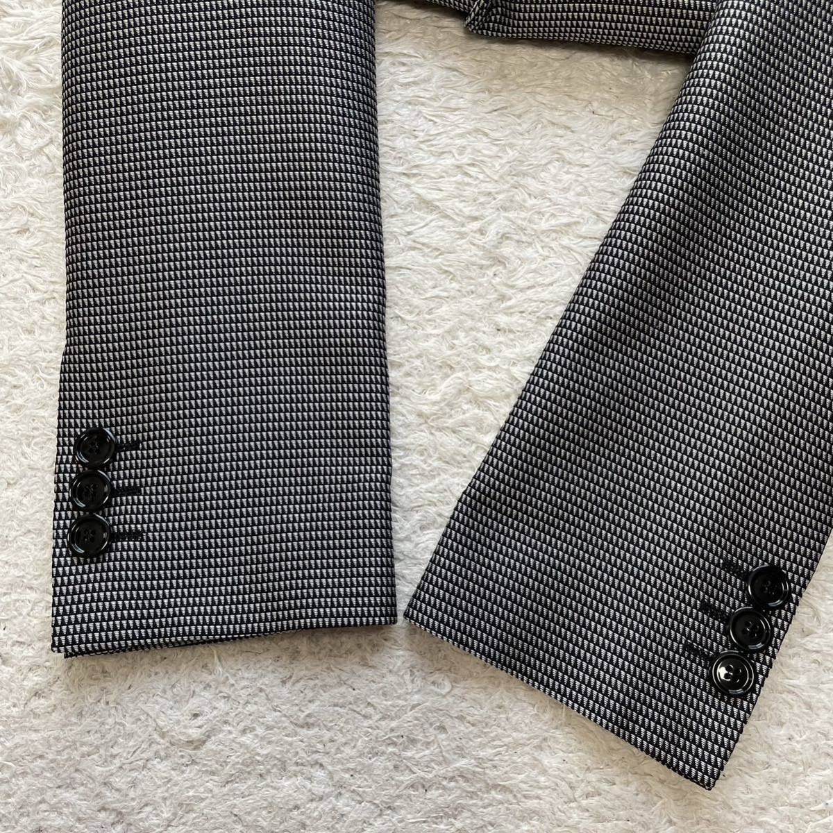 極美品 エンポリオアルマーニ 黒タグ レザージャケット 2WAY 2XLサイズ