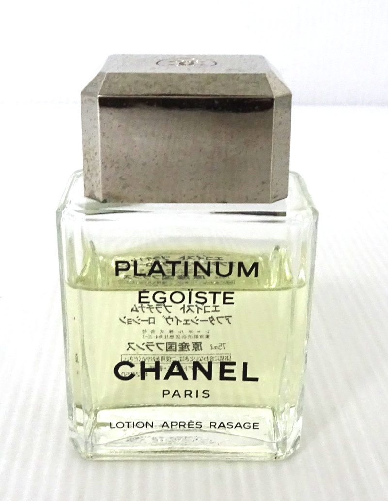 CHANEL シャネル エゴイスト プラチナム アフターシェイヴ ローション 75ml