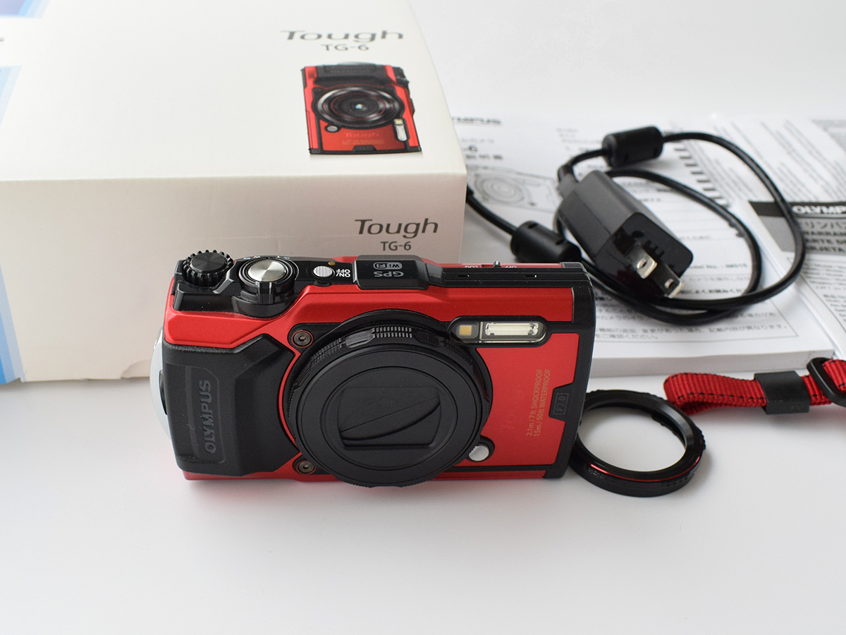 TG-6 OLYMPUS オリンパス TG RED Tough レッド 公式通販 - コンパクト