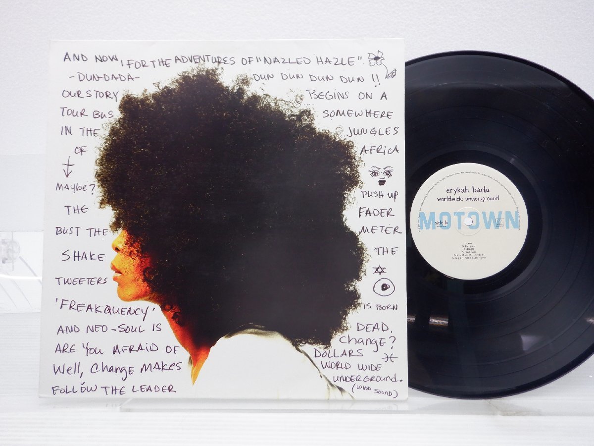 Erykah Badu「Worldwide Underground」LP（12インチ）/Motown(B0000739-01)/Hip Hop