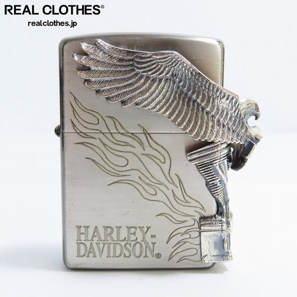 ZIPPO/ジッポー HARLEY DAVIDSON/ハーレーダビッドソン サイドメタル 