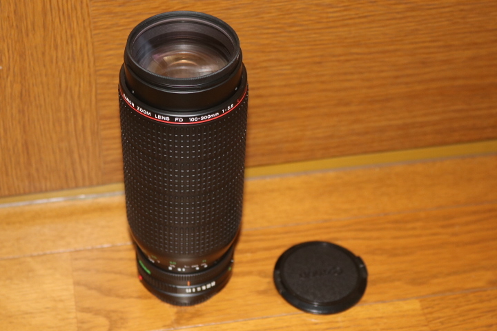 キャノン　canon zoom lens FD 100-300mm 1:5.6 L